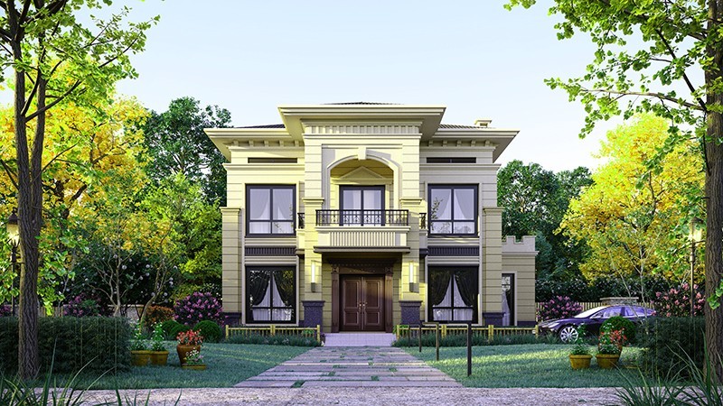 铜陵中式合院住宅，开放庭院与邻里乡亲更亲近